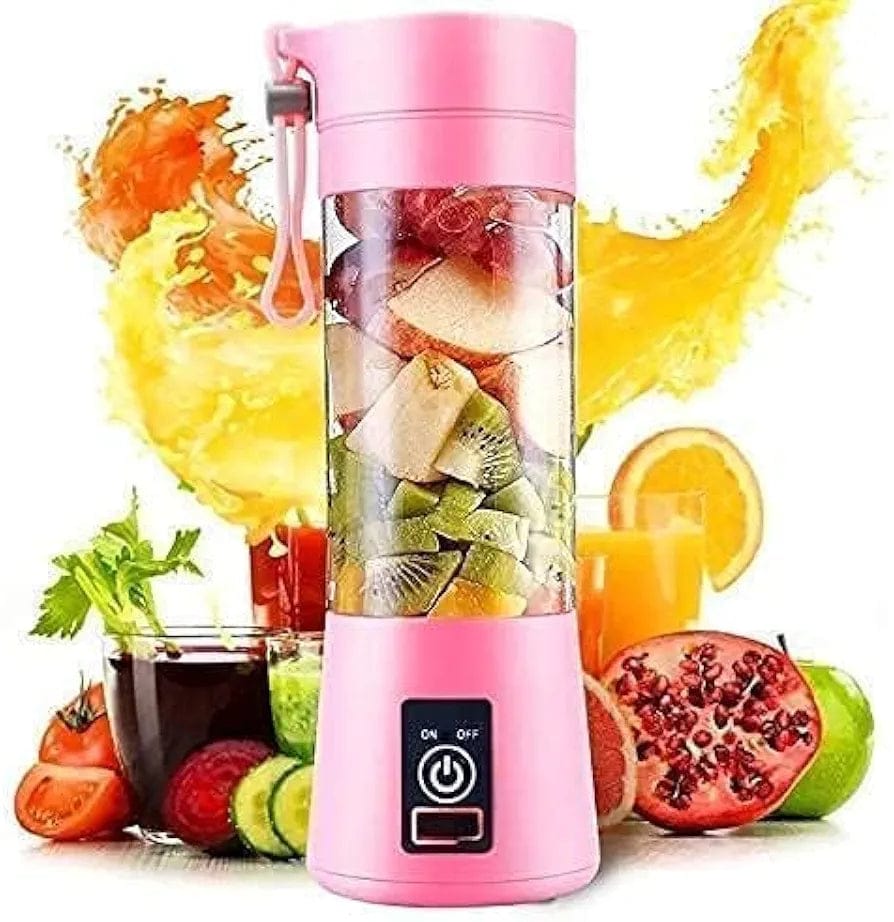 133 Portable Usb Electric Juicer - 6 Blades (Protein Shaker)