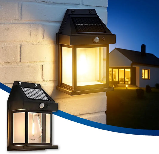 Solar Outdoor Wall Light (Automatic Night Light)