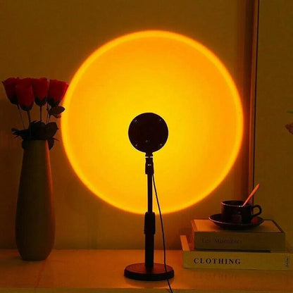 Sunset Lamp LED Projection Light | Romantic Sunset Lamp | Best Sunset Lamp for Bedroom Decor
