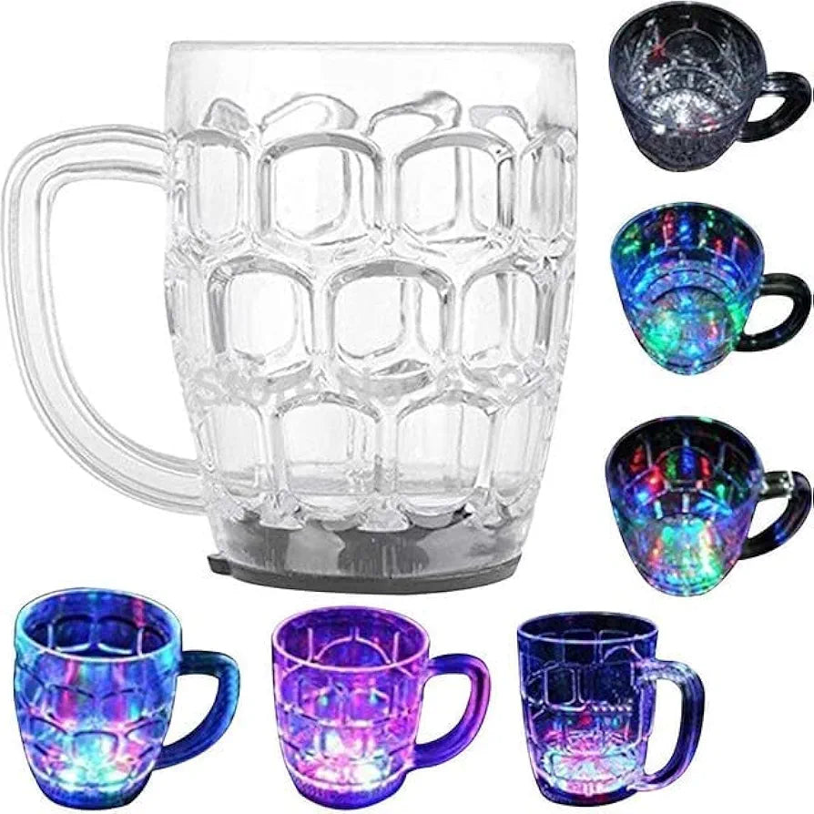 LED Light Glass Mug / Color Changing Cup