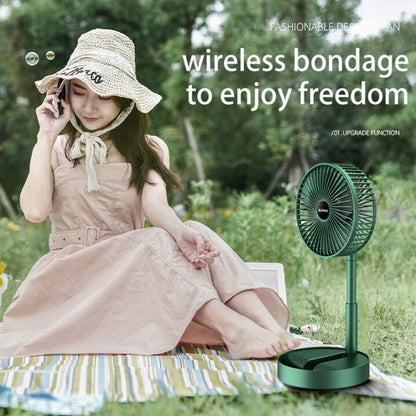 Folding Fan Portable Rechargeable | Adjustable Folding Fan | Best Folding Fan for Home & Office