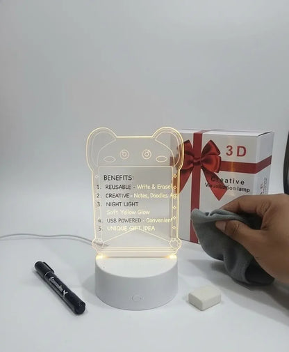 3D Lamp Creative LED Night Light | 3D Lamp Decoration | Best 3D Lamp for Bedroom Gift