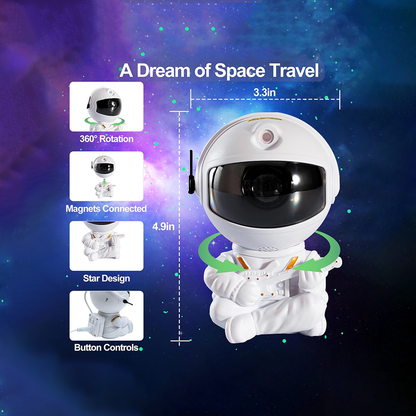 Galaxy Projector Astronaut Night Light | LED Galaxy Projector | Best Galaxy Projector for Bedroom