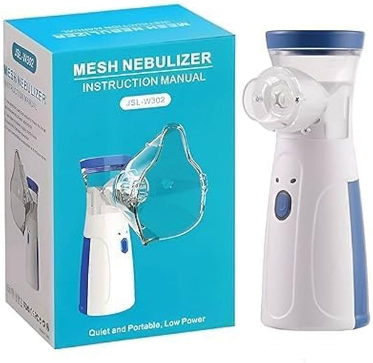 Portable Mesh Nebulizer for Easy & Quiet Breathing Therapy