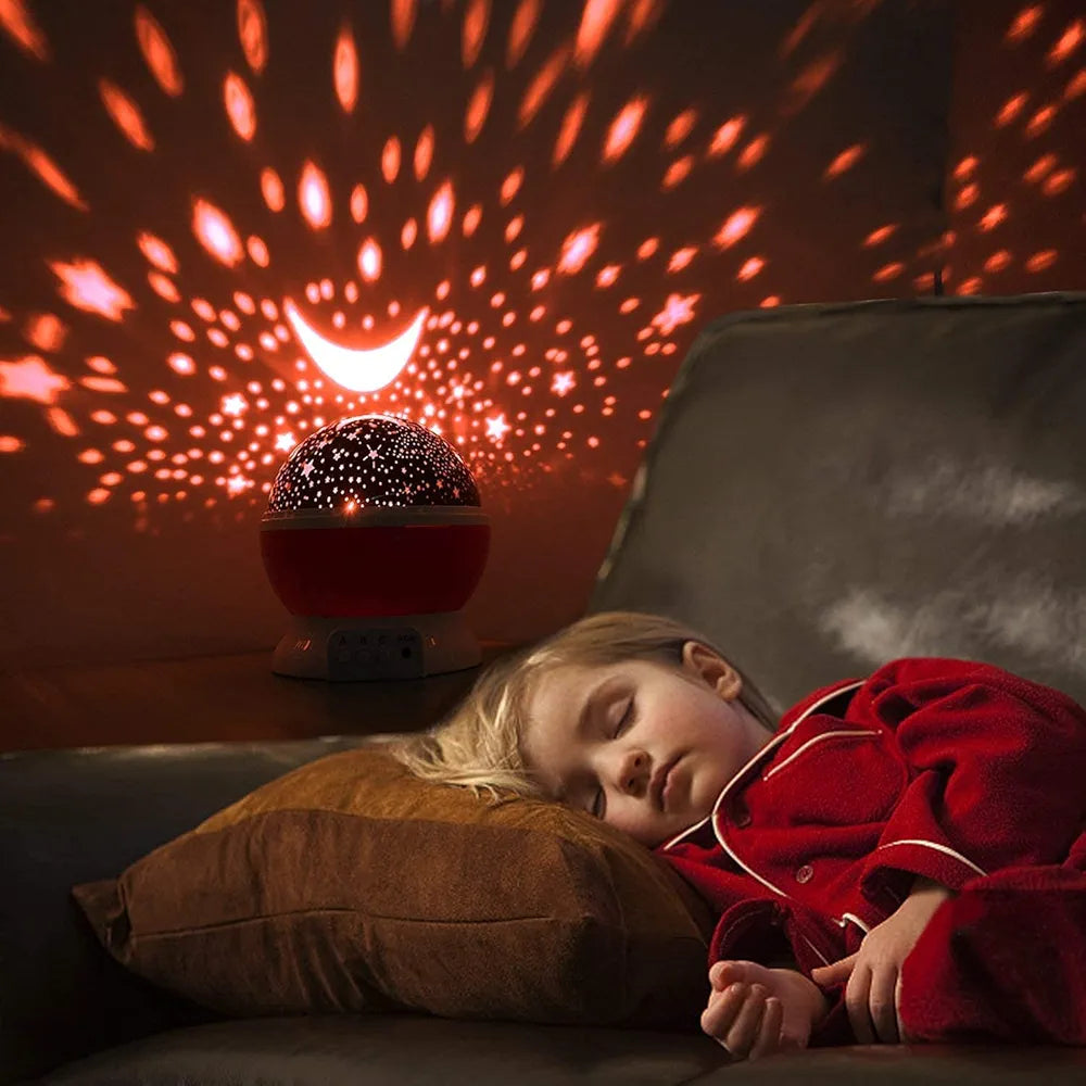 Star Master Dream Rotating Projection Lamp