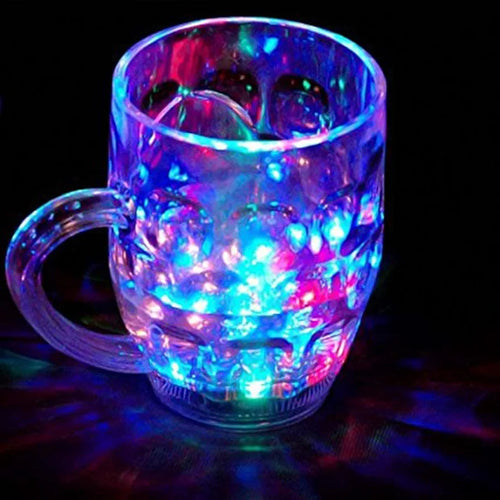 LED Light Glass Mug / Color Changing Cup